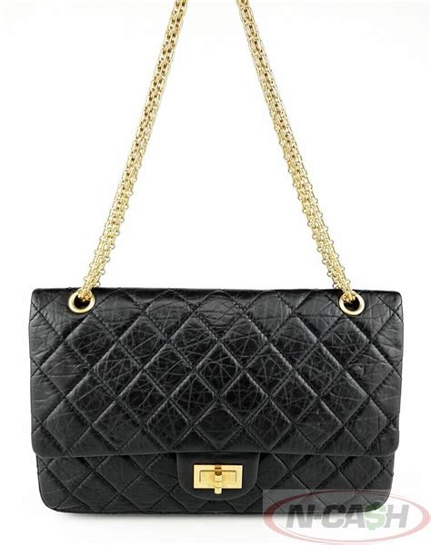 chanel reissue 227 chevron|2.55 Handbag, Aged calfskin & gold.